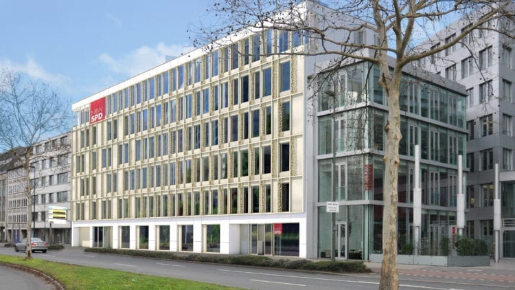 Neubau Wohn- und Büroeinheiten der Geschäftsstelle NRW SPD