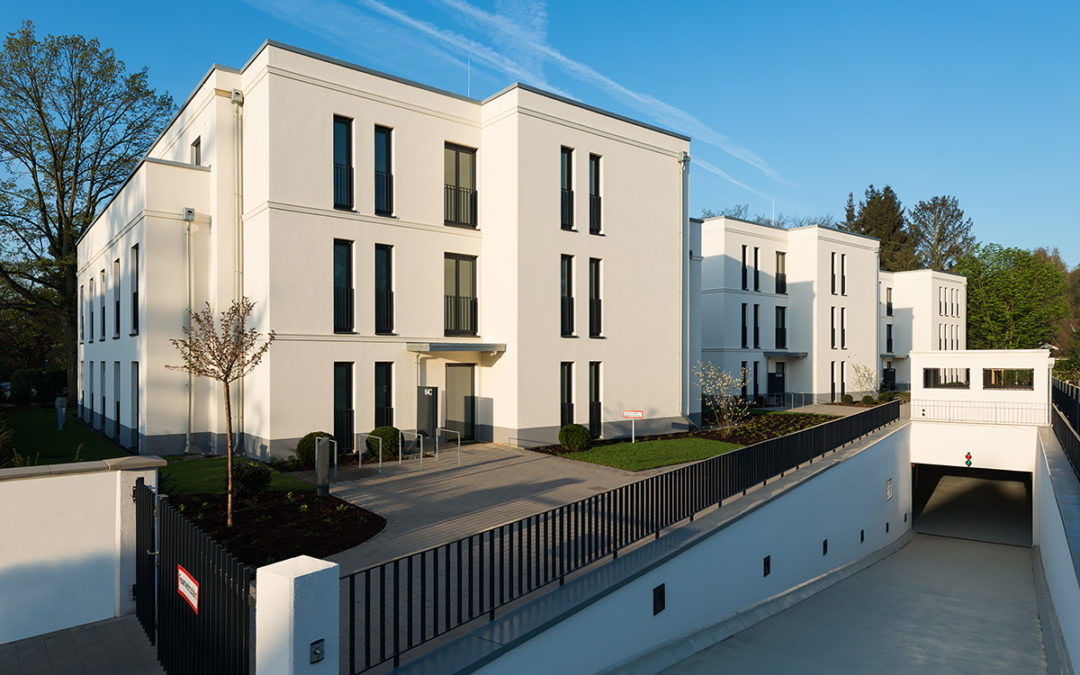 Neubau von drei Stadtvillen
