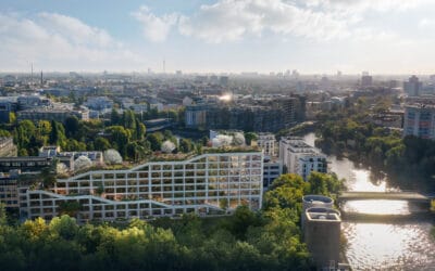 Neubau eines innovativen Bürokomplexes in Berlin