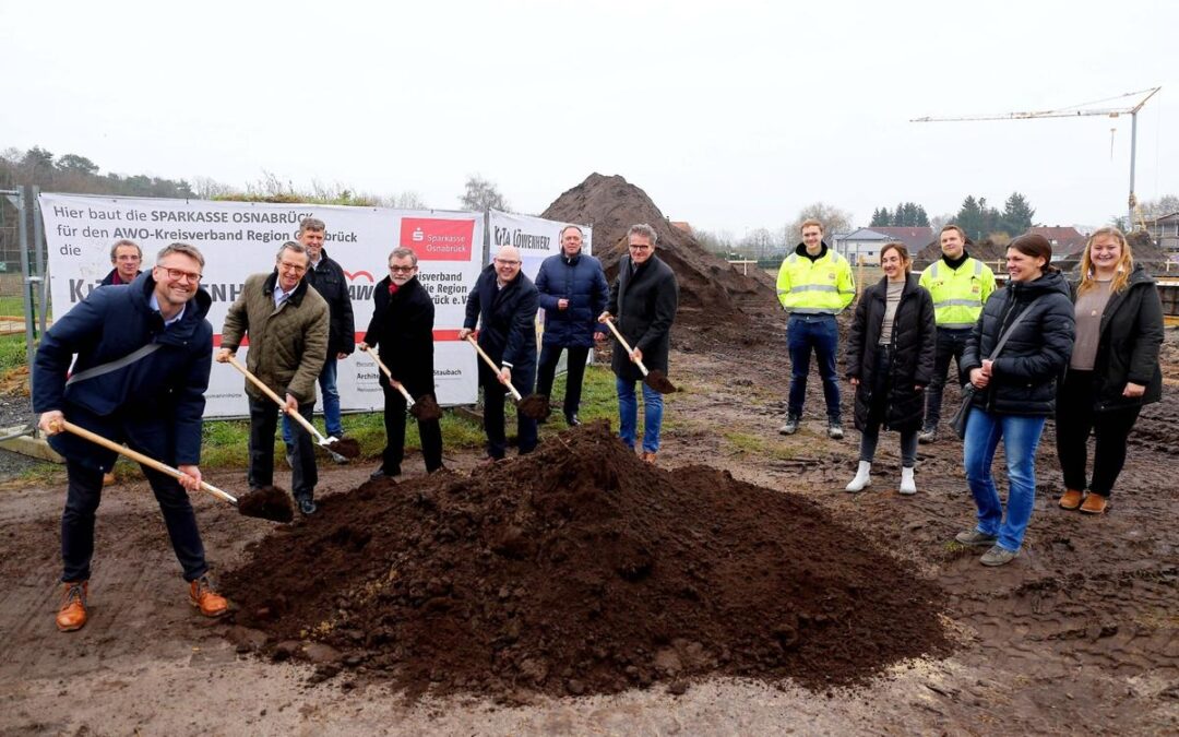 Spatenstich AWO Kita Löwenherz in Wissingen