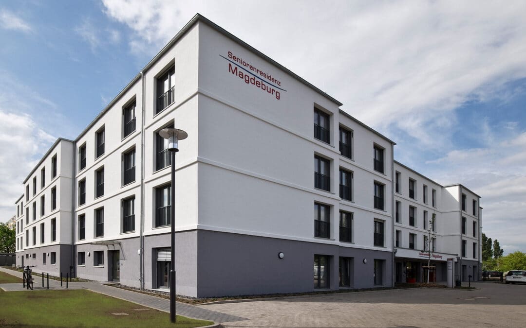 MBN GmbH errichtete Neubau der MEDIKO Seniorenresidenz in Magdeburg