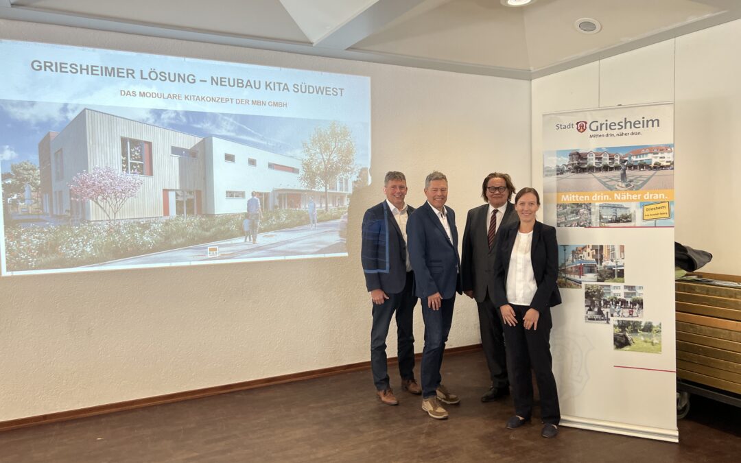 MBN realisiert Neubau einer Kindertagesstätte in Griesheim