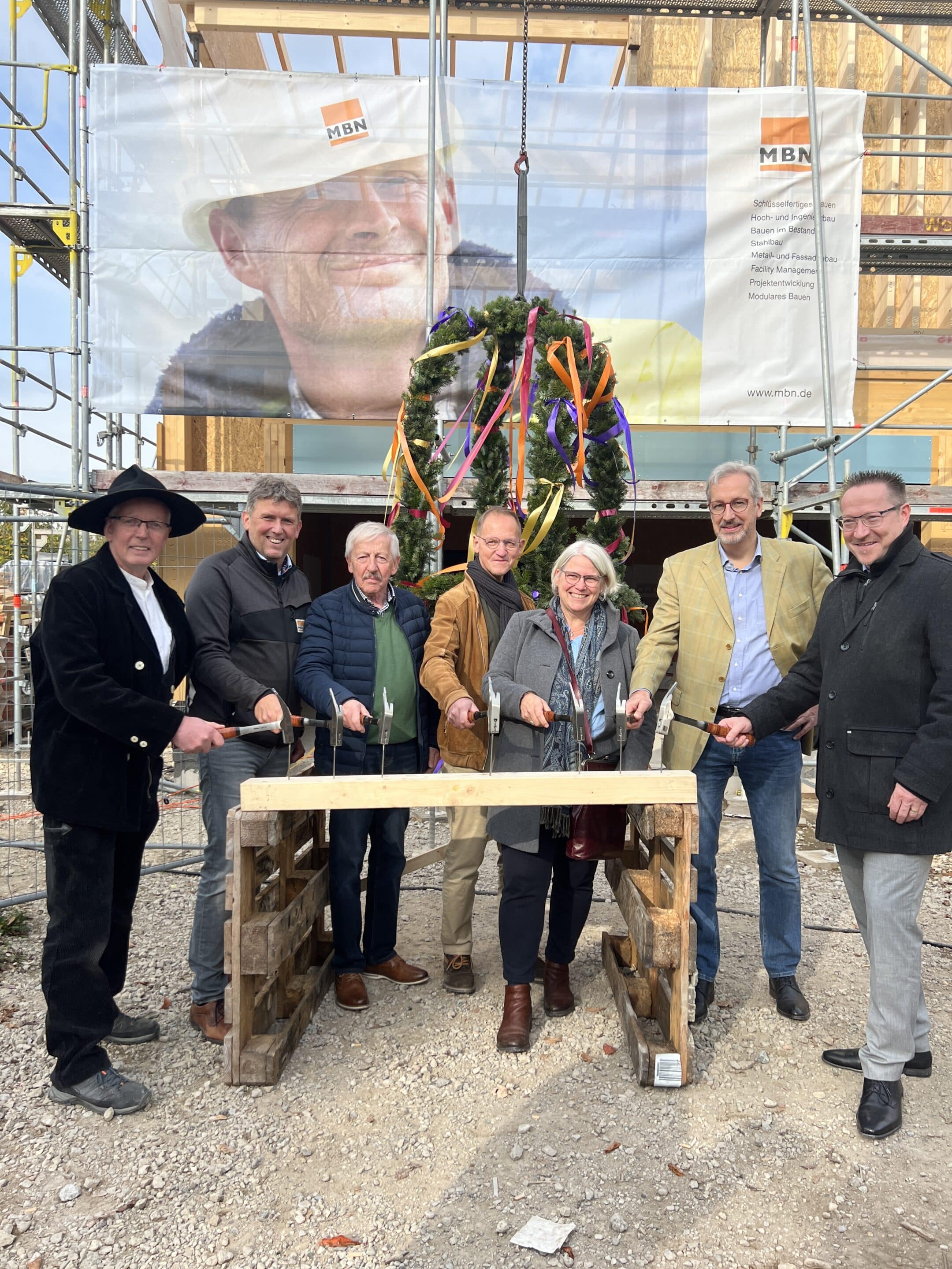 Richtfest Kita Ev. Thomasgemeinde Bohmte
