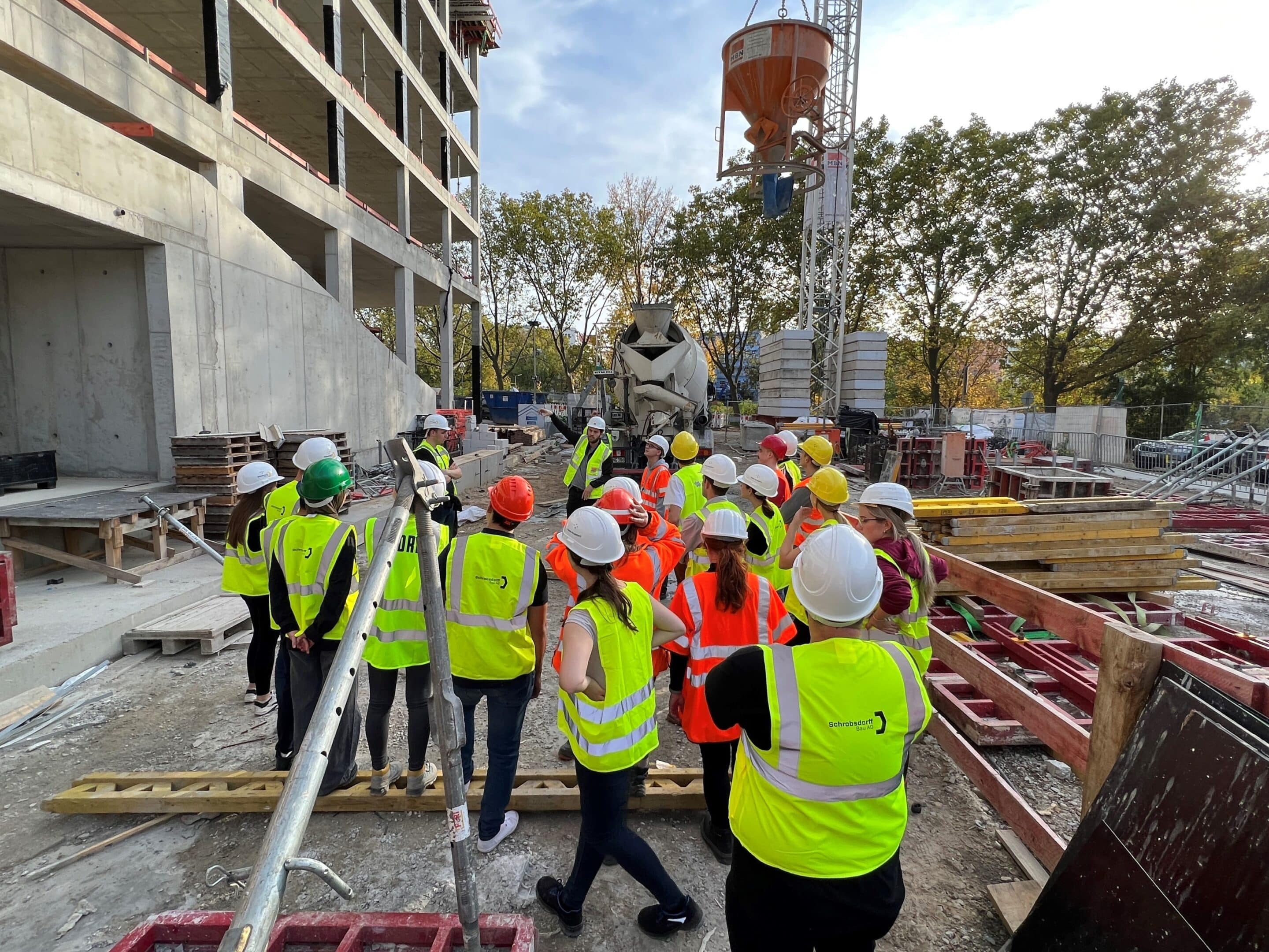 © Christian Kadow | Baustellenbesuch HWR Darwinstraße