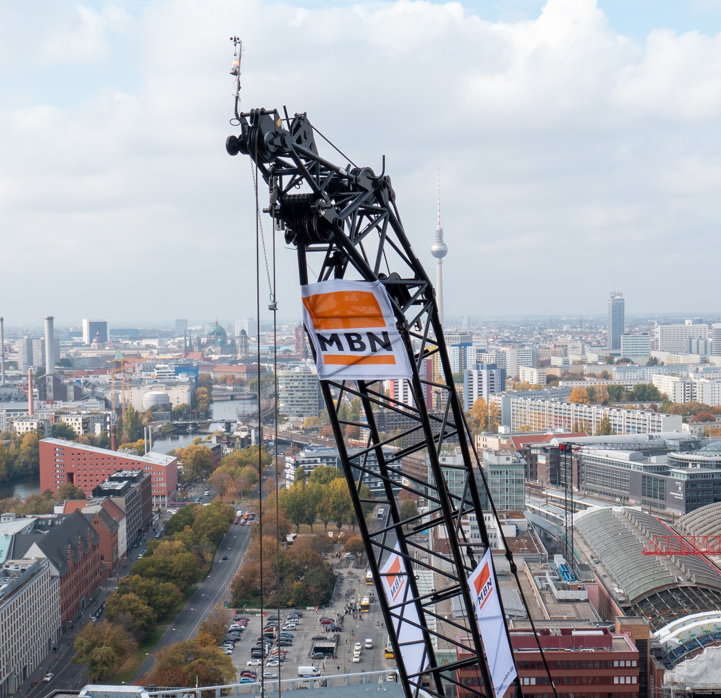 Bürogebäude am Postbahnhof Berlin