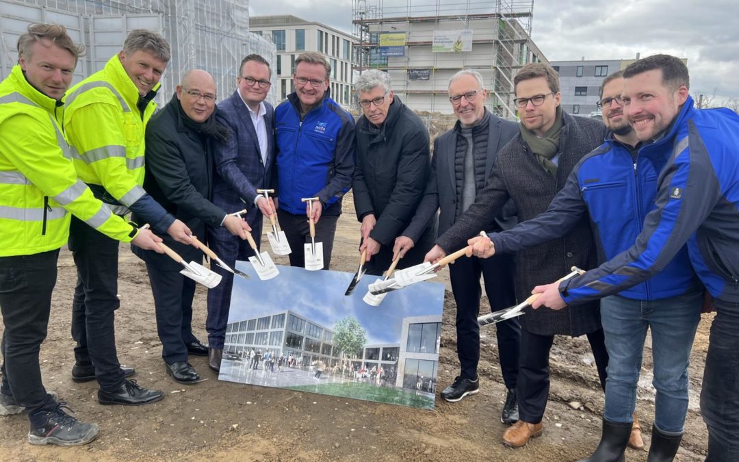 Erster Spatenstich Neubau Campus im WissenschaftsPark in Osnabrück