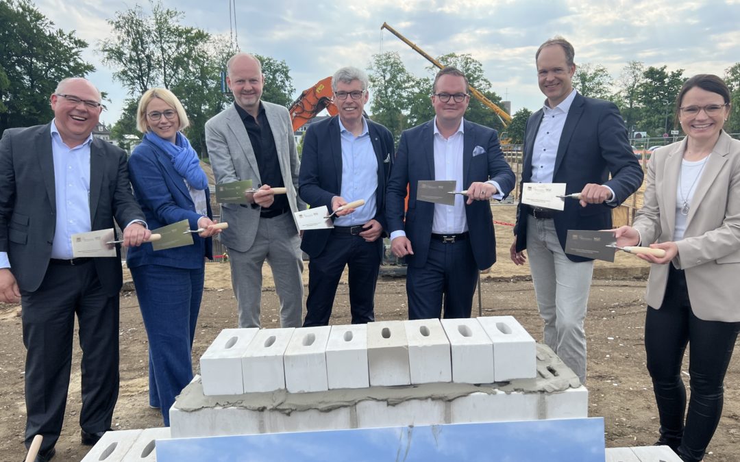 Grundsteinlegung Neubau Campus im WissenschaftsPark in Osnabrück