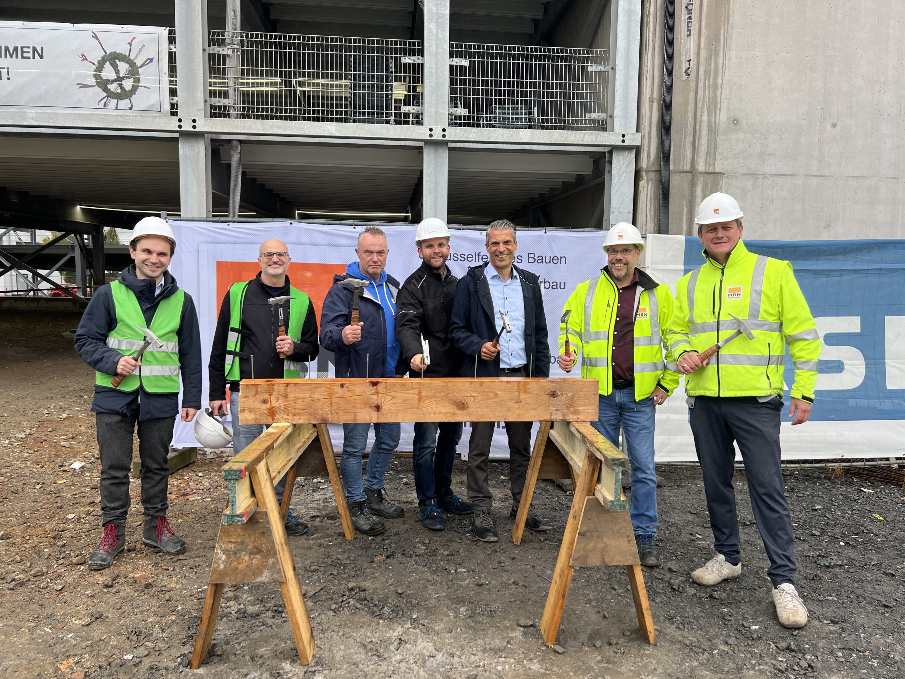 Richtfest Parkhaus Campus Steinfurt