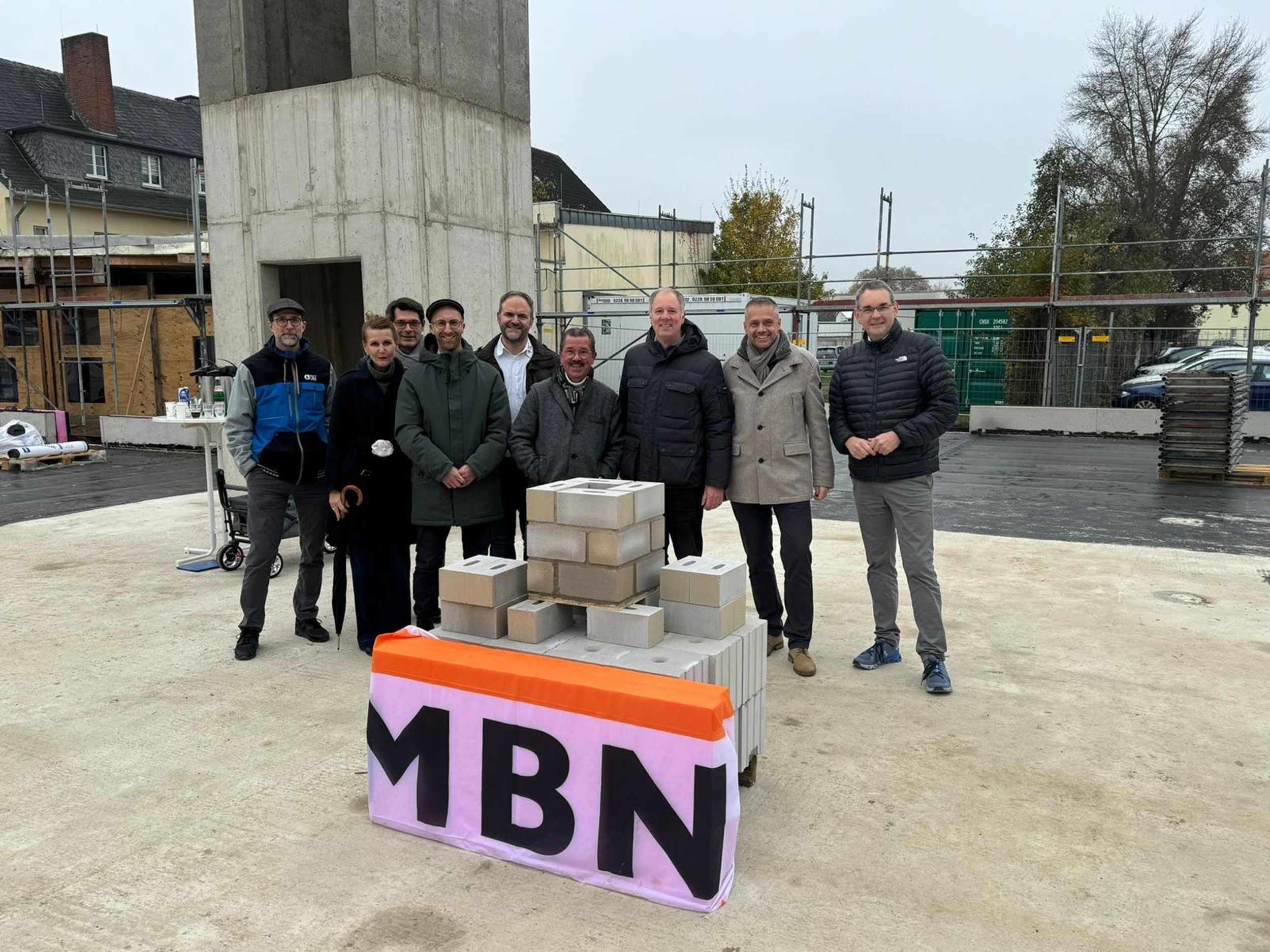 Grundsteinlegung Kita Wirbelwind in Siegburg