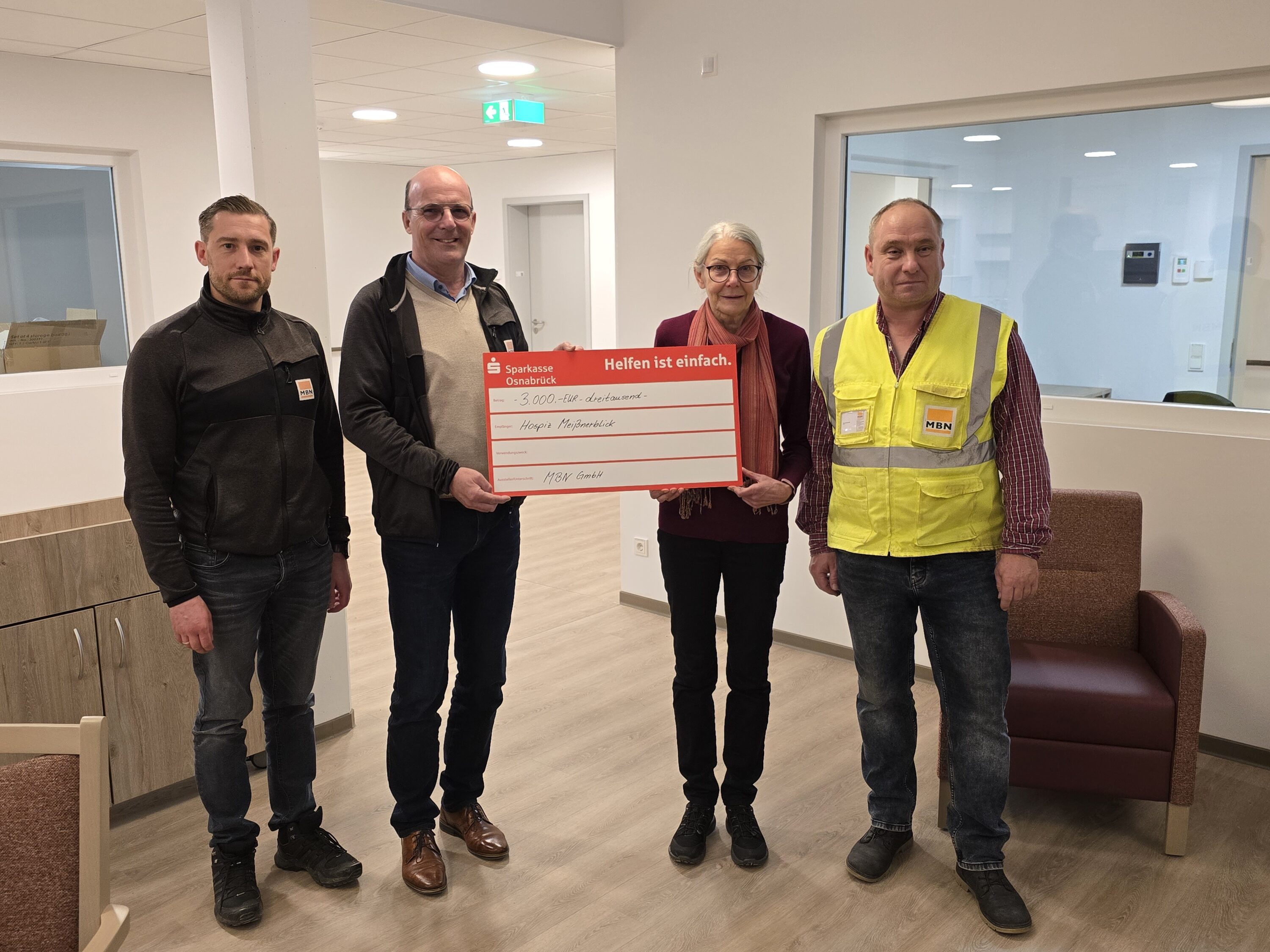 Spendenübergabe Hospiz Meißnerblick in Eschwege