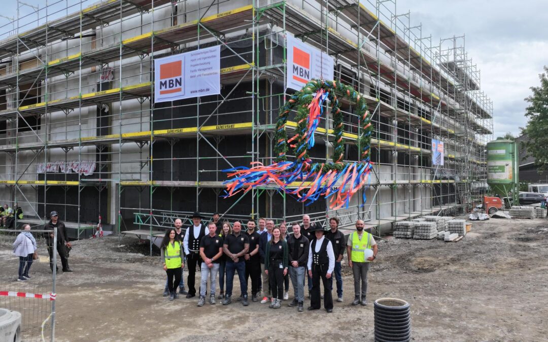 Richtfest für die Anne-Frank-Gesamtschule in Duisburg-Röttgersbach
