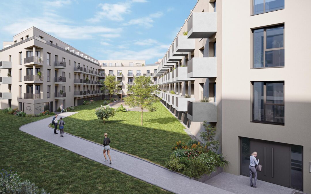 Wohnbebauung und Hotelneubau an der Mahlsdorfer Straße