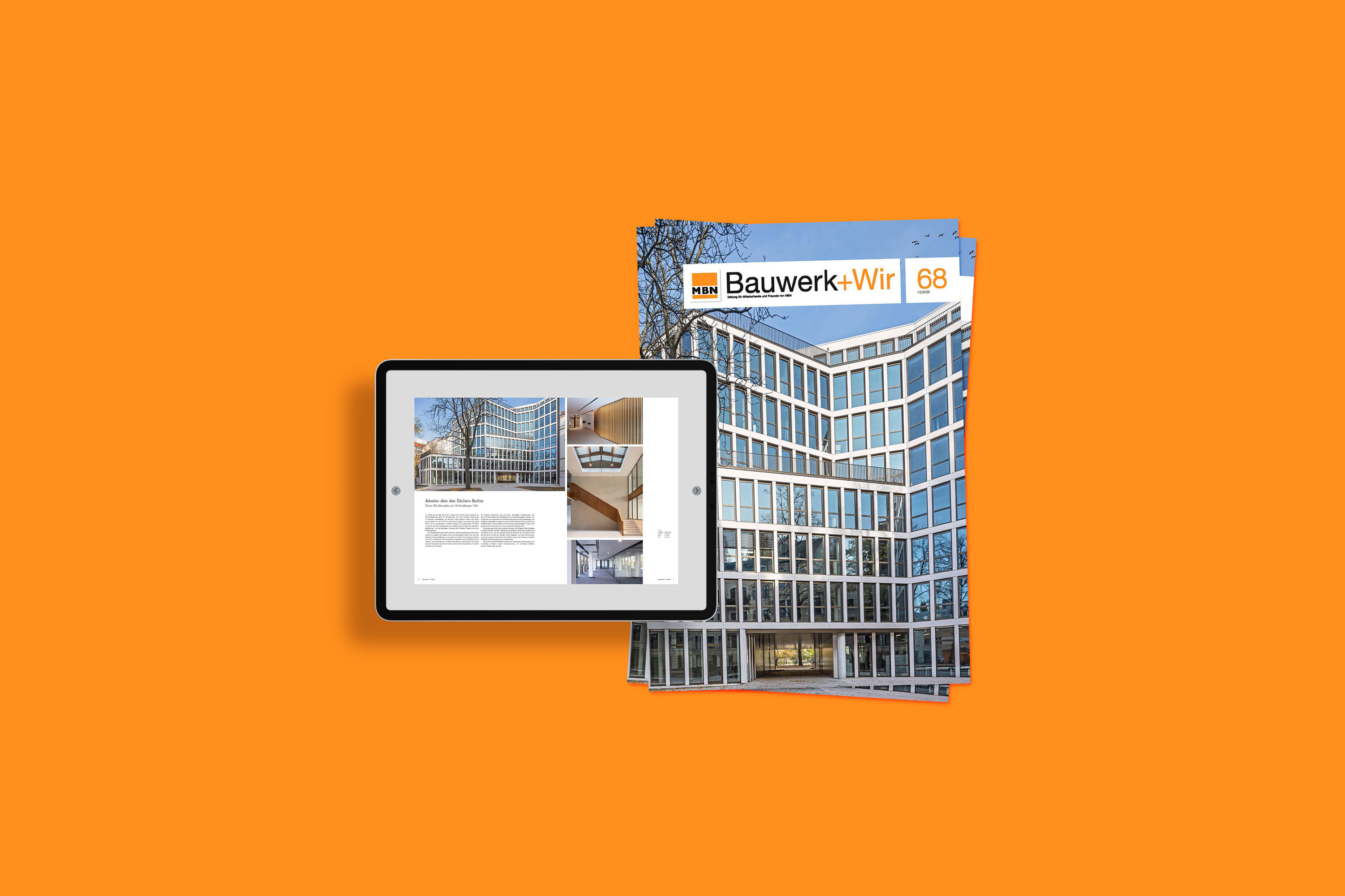 68. Ausgabe der MBN-Firmenzeitung Bauwerk+Wir