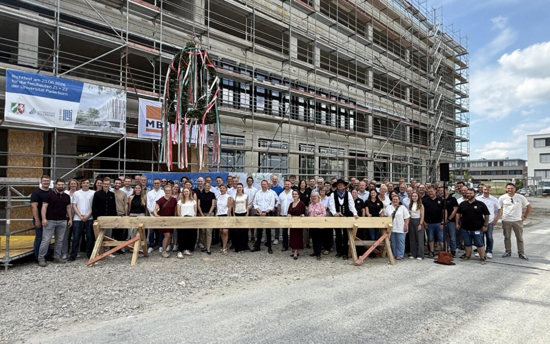 Richtfest für die Z-Gebäude der Universität Paderborn