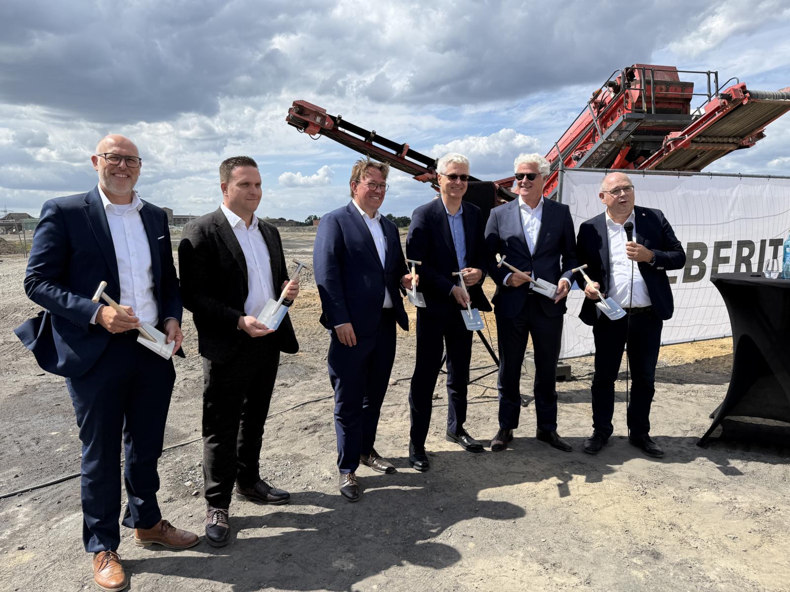 Spatenstich für neues Geberit-Distributionszentrum in Ibbenbüren